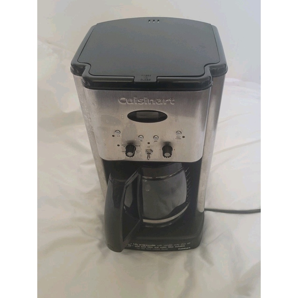 Cuisinart DCC-1200 Brew Central 12 Cup Programmable Coffeemaker Brushed Metal